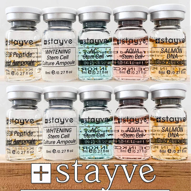 Korea Original Stayve 8ml BB Cream Glow Beginner Starter Kit Niacinamide Sunscreen Foundation Cream Face Skin Care