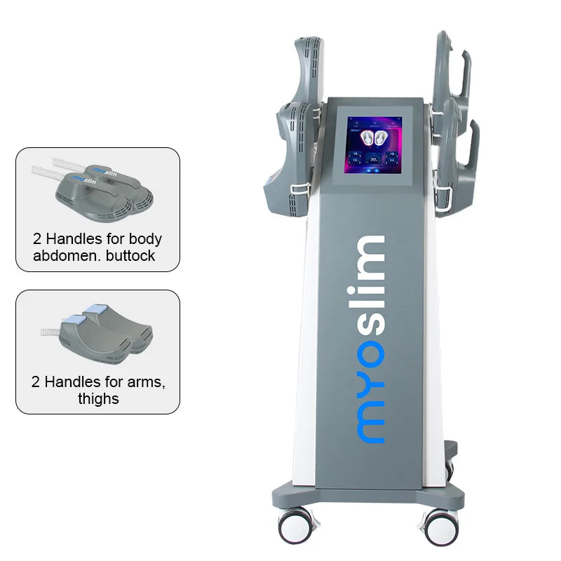MYOslim 6500W EMS Body Sculpt Machine Professional Fat Reduction And Muscle Building Device for Beauty Salons Spas Waist & Hip L
