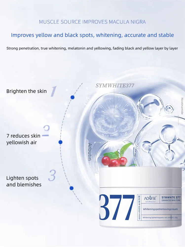 Whitening Freckles Cream Remove Melasma Dark Spots Corrector Lighten Melanin Pigmentation Brightening Skin