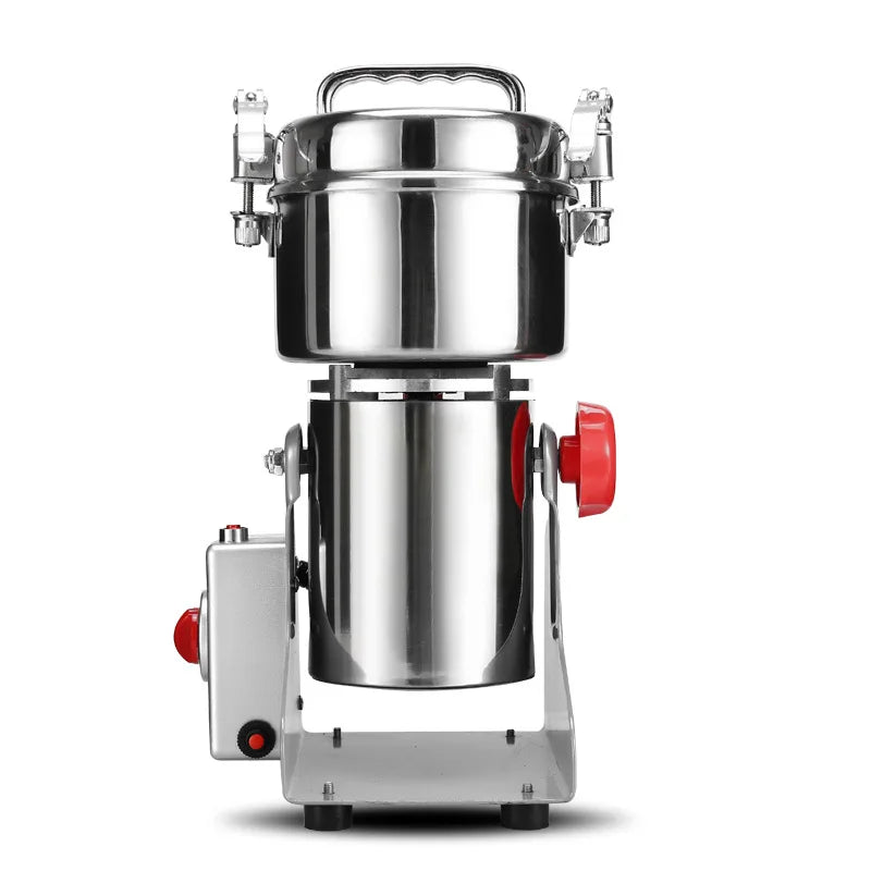 Electric Grain Grinder Mill High-speed Spice Corn Mill Commercial Powder Machine for Dry Cereals Grain Spice Coffee Herb Bean