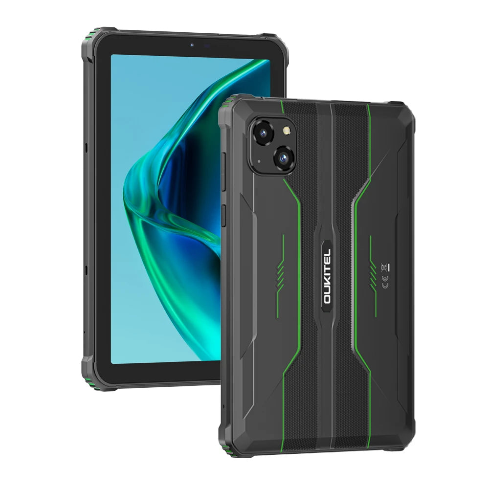 Oukitel RT3 PRO 5150mAh Battery 16GB+128GB 8"HD Display 13.9mm Ultra-Slim Profile IP68 &IP69K & MIL-STD-810H