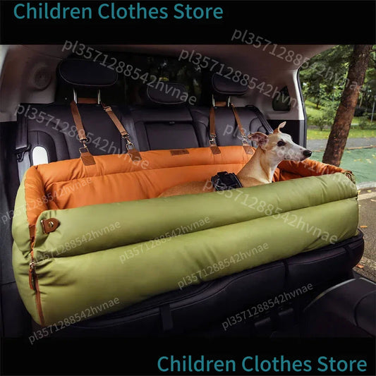 1 Portable Pet Car Seat with Stain and Scratch Protection, Easy To Clean Small To Medium Dog Travel Carrier, Pet Car Kennel