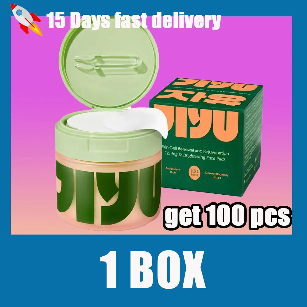 TITK HOT Korean skincare product anti-aging,dark spot and wrinkle minimizing toner pad,100pcs centella,asiatica and niacinamide