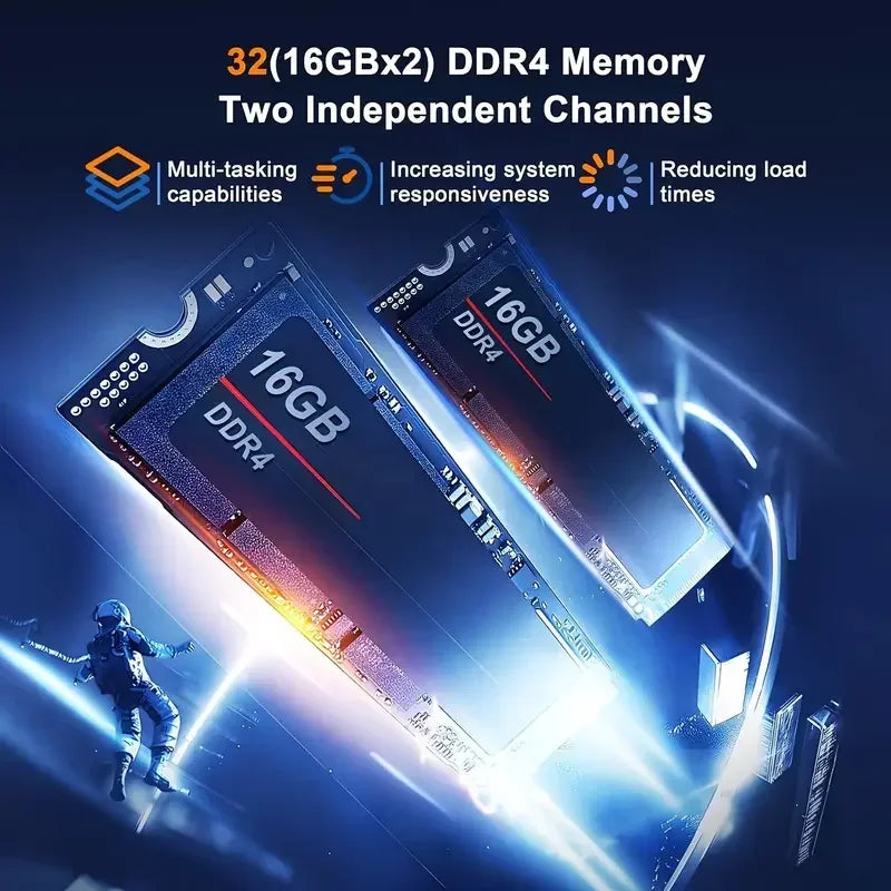 LENO 15.6"Portable Laptop 32GB DDR4 2TB SSD Intel N5095 Wntindows11 Notebook PC Gamer Office Computer with Backlit Fingerpri