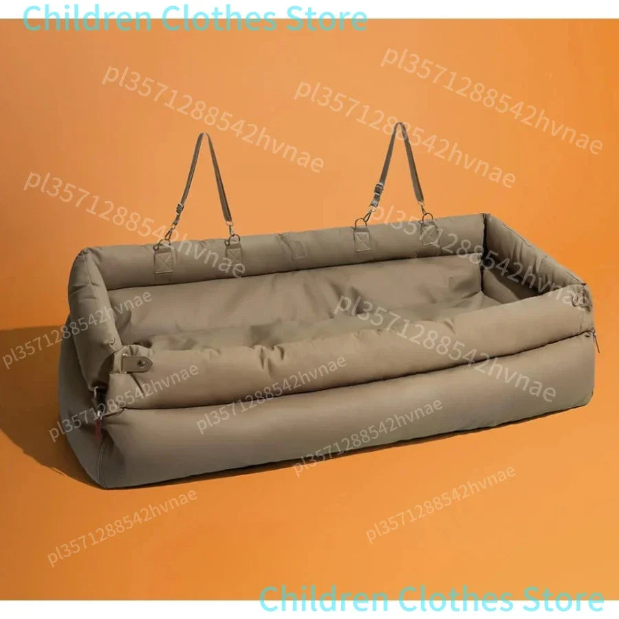 1 Portable Pet Car Seat with Stain and Scratch Protection, Easy To Clean Small To Medium Dog Travel Carrier, Pet Car Kennel