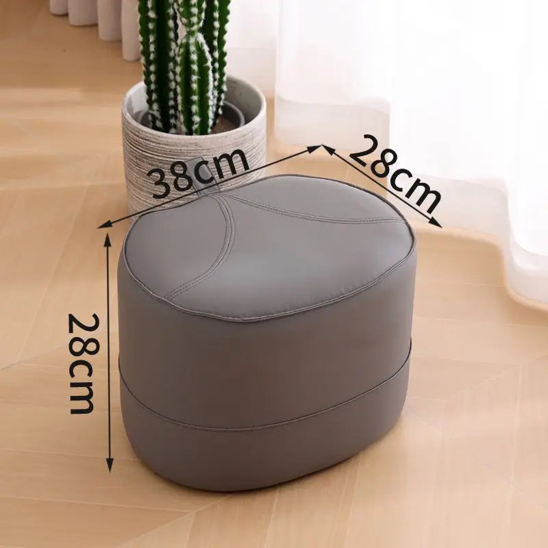 New Small Stool Luxury Adult Low Stool Household Coffee Table Stool Bench Living Room Light Technology Cloth Shoe Changing stool