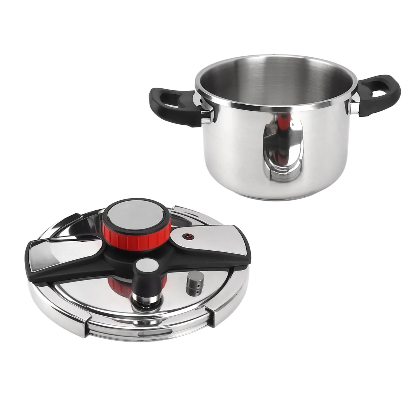 5/6/8L Large Pressure Cooker Household 304 Stainless Steel Pressure Cooker Multi Functional Explosion Proof Pressure Cooker