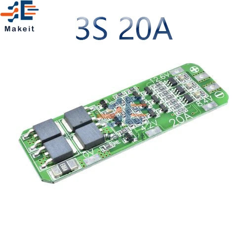 3S/4S Bms Balance Equalizer BMS 3S/4S 12V/24V Li-ion Lithium Battery 18650 Charger Pcb Bms Protection Board With Balancers