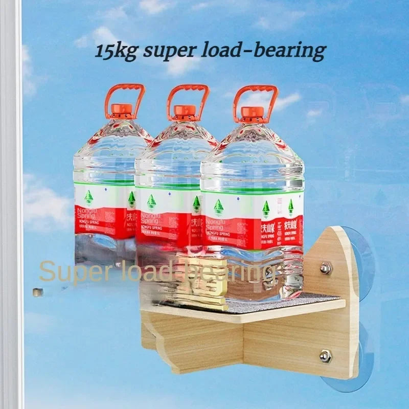 Suction Cup Cat Climbing Wooden Wall Jumping Cats Space Capsule Cat Nest Hanging Basket Pet Products Supplies Furniture