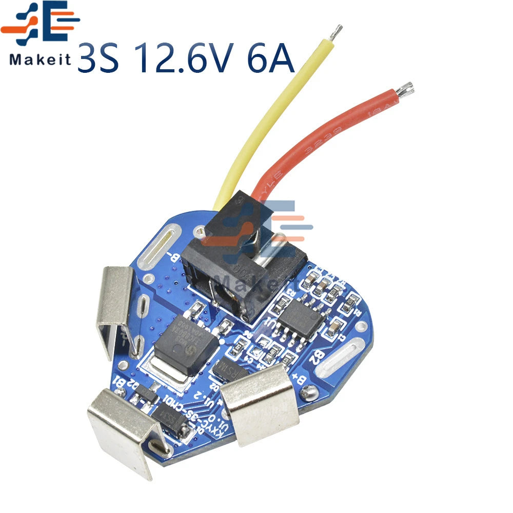 Equalizer 18650 Li-ion Lithium Battery Charger Protection Board Smart BMS 3S/4S 12V/24V 6A/10A/20A/25A/40A/60A With Balancers