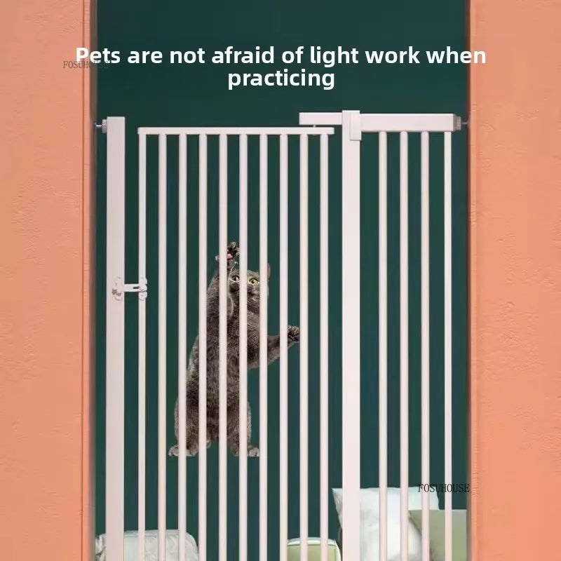 Free Punch Pet Fence Dog Fences Isolation Door Anti-Cat Door Fence Indoor Special Encryption Dog Safety Corral for Pet Products