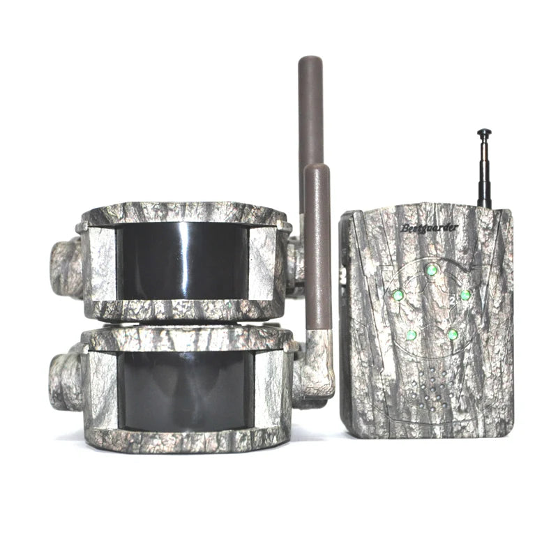 Bestguarder SY007Plus Outdoor Mini 300M range Hunting Trail Wild Animal IR Wireless Alarm System Hunting detector forest trap