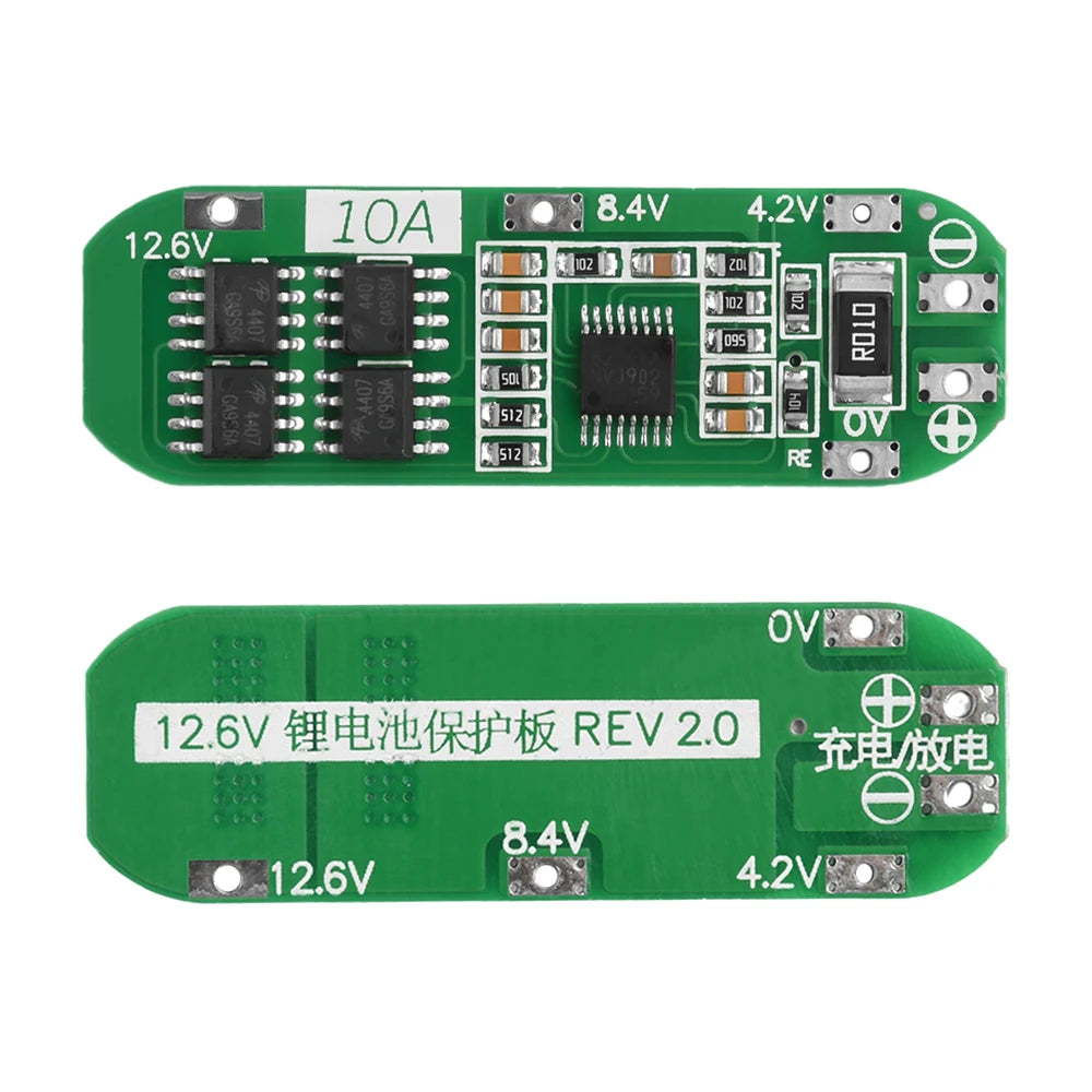 3S/4S Bms Balance Equalizer BMS 3S/4S 12V/24V Li-ion Lithium Battery 18650 Charger Pcb Bms Protection Board With Balancers