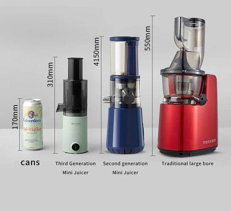Mokkom Mini Slow Juicer Household Full-automatic Small Multifunctional Residue Juice Separation Fruit Mini Frying Juicer