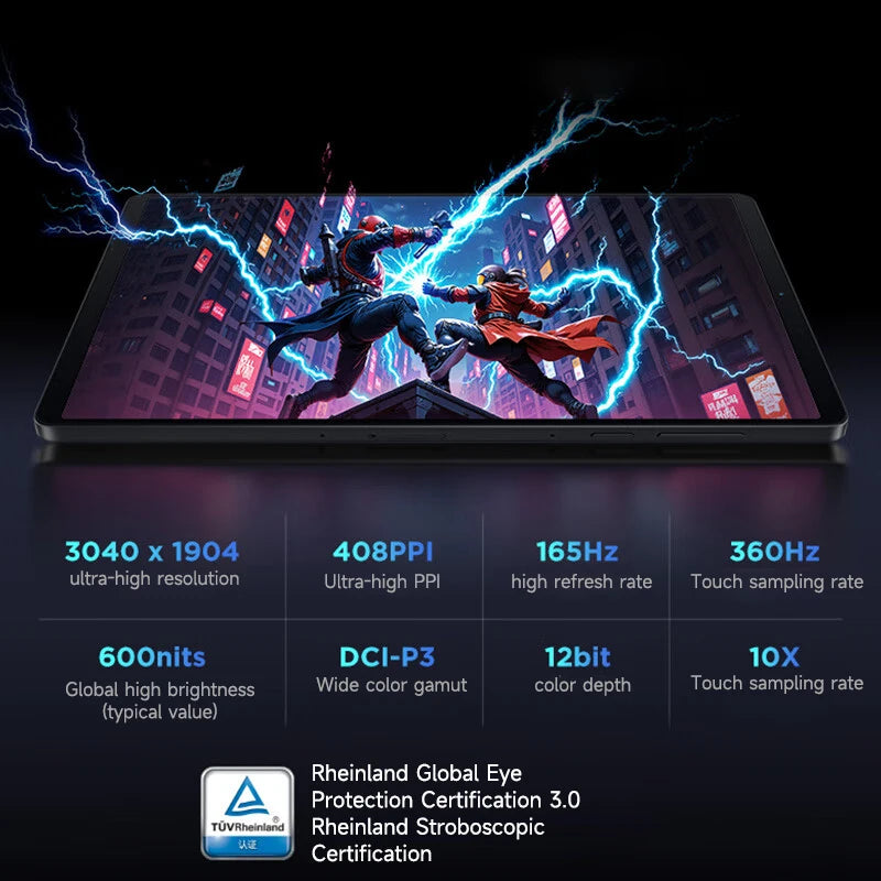 Lenovo Legion Y700 4th 8.8 Inch E-sports Screen Gaming Tablet Snapdragon 8 Elite Android WIFI 3040*1904 165Hz 7600mAh