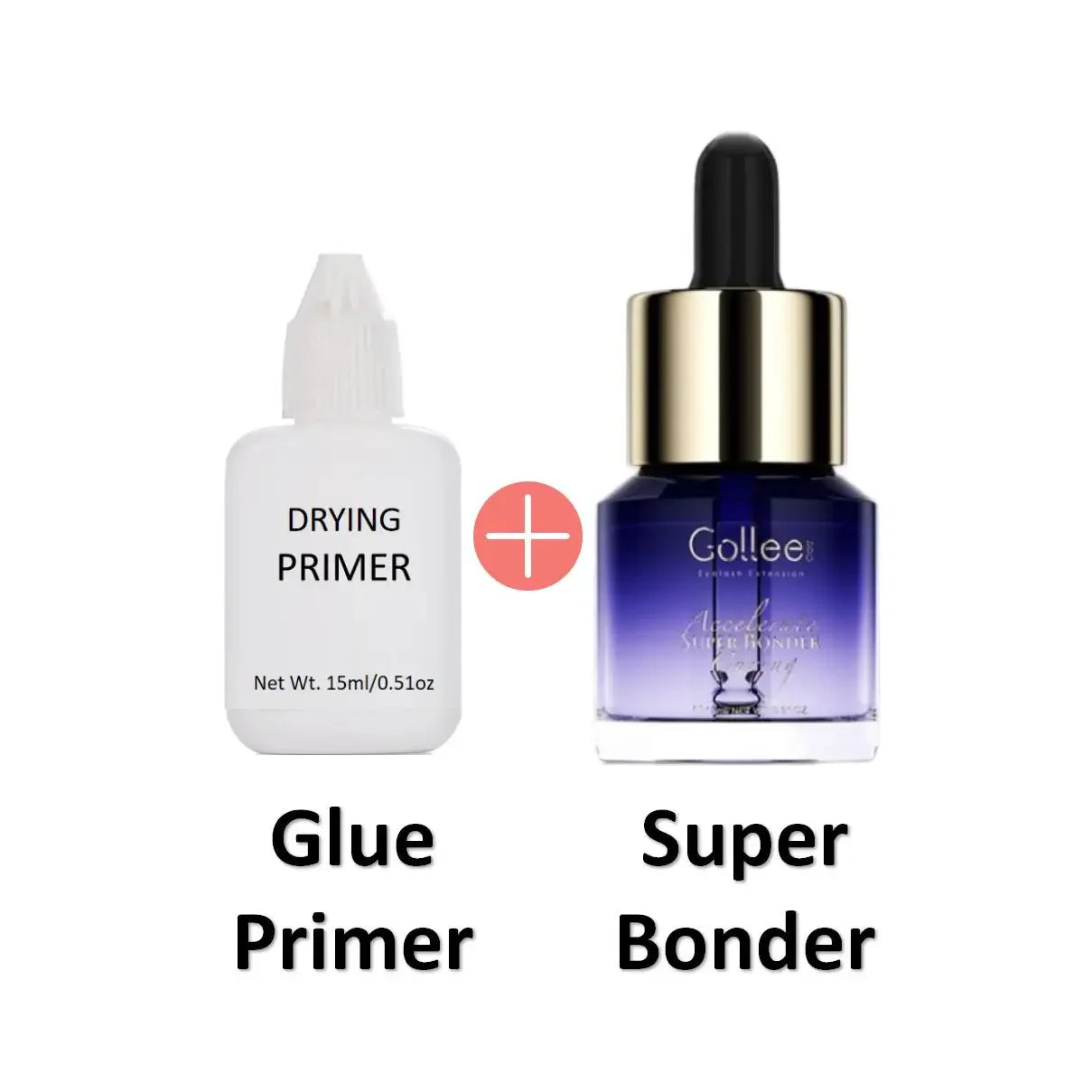 Gollee 0.5s Eyelash Extension Glue Fast Drying Professional Eyelash Adhesive Waterproof Lashes Supplies For Salon Eyelash Glue
