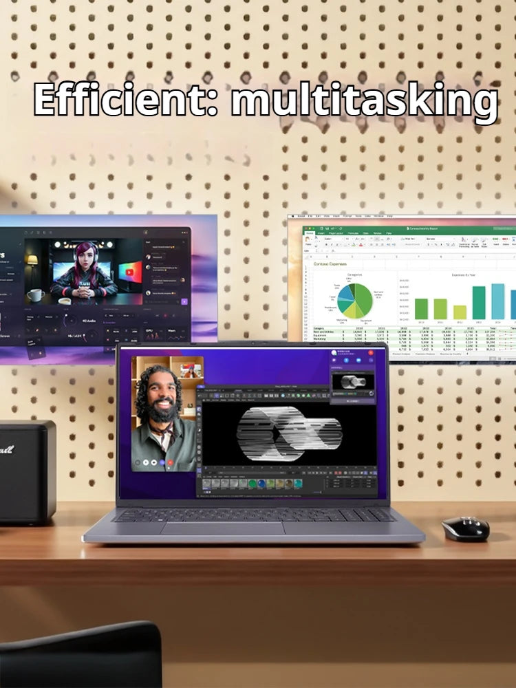 FIREBAT AT15 Laptop 15.6 Inch Intel N100/N150 16GB RAM 512GB SSD Office Business Laptops