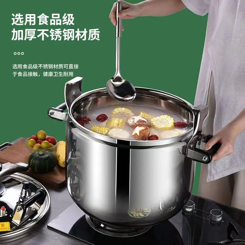 9 Quart olla de presion & ollas de presión para cocinar,Suitable for All Hob Types,instant fast stainless steel pressure cooker