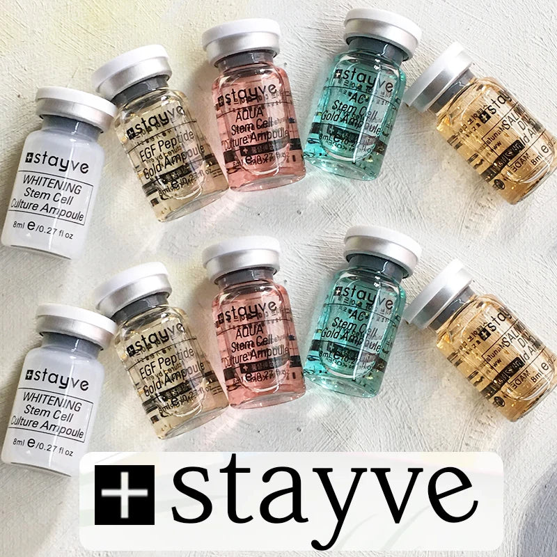 Korea Original Stayve 8ml BB Cream Glow Beginner Starter Kit Niacinamide Sunscreen Foundation Cream Face Skin Care