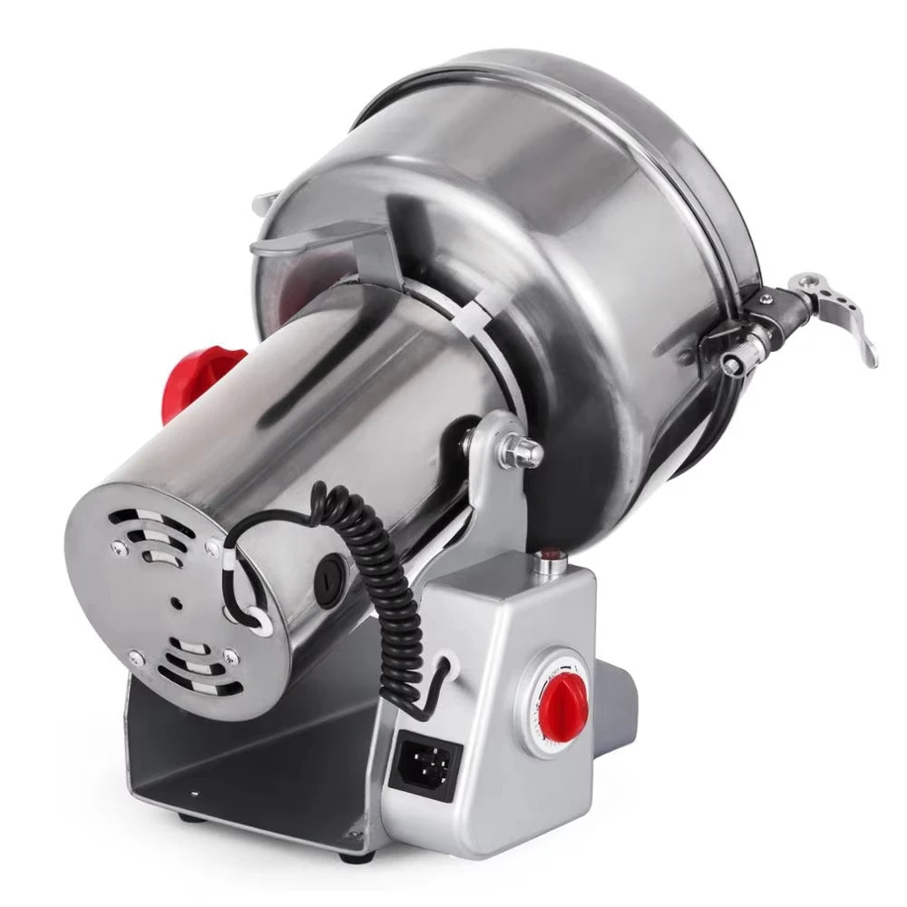 Electric Grain Grinder Mill High-speed Spice Corn Mill Commercial Powder Machine for Dry Cereals Grain Spice Coffee Herb Bean