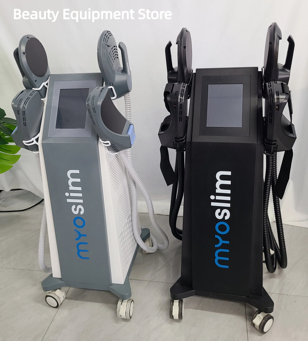 MYOslim 6500W EMS Body Sculpt Machine Professional Fat Reduction And Muscle Building Device for Beauty Salons Spas Waist & Hip L