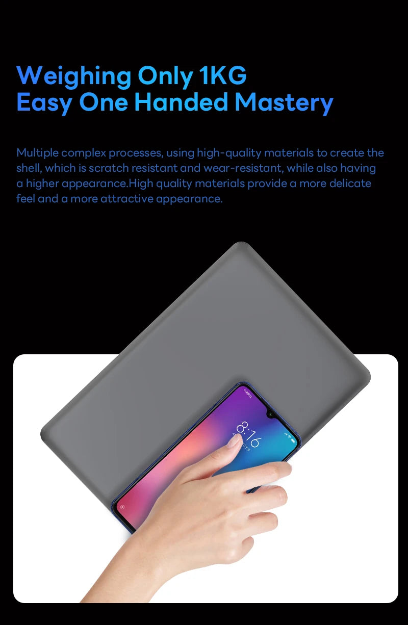 BYONE Cheap Laptops 11.6 Inch Intel N3350 6GB RAM 64G Expandable 128G SSD Wifi Office Study Portable Ultraslim Notebook Computer