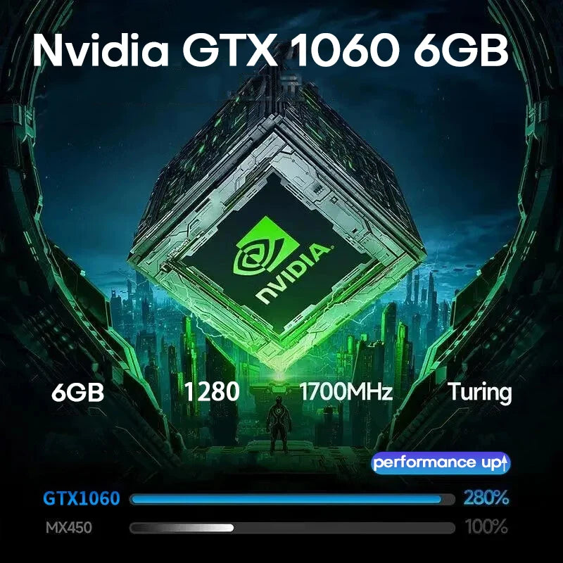 16 inch Gaming Laptop intel Core i7-6700HQ GTX 1060 IPS 1920*1200 Windows 11 Laptop Computer 16GB DDR4 1TB SSD Notebook PC Gamer