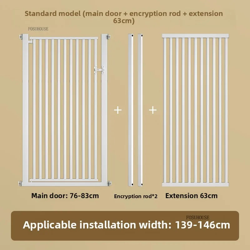 Free Punch Pet Fence Dog Fences Isolation Door Anti-Cat Door Fence Indoor Special Encryption Dog Safety Corral for Pet Products