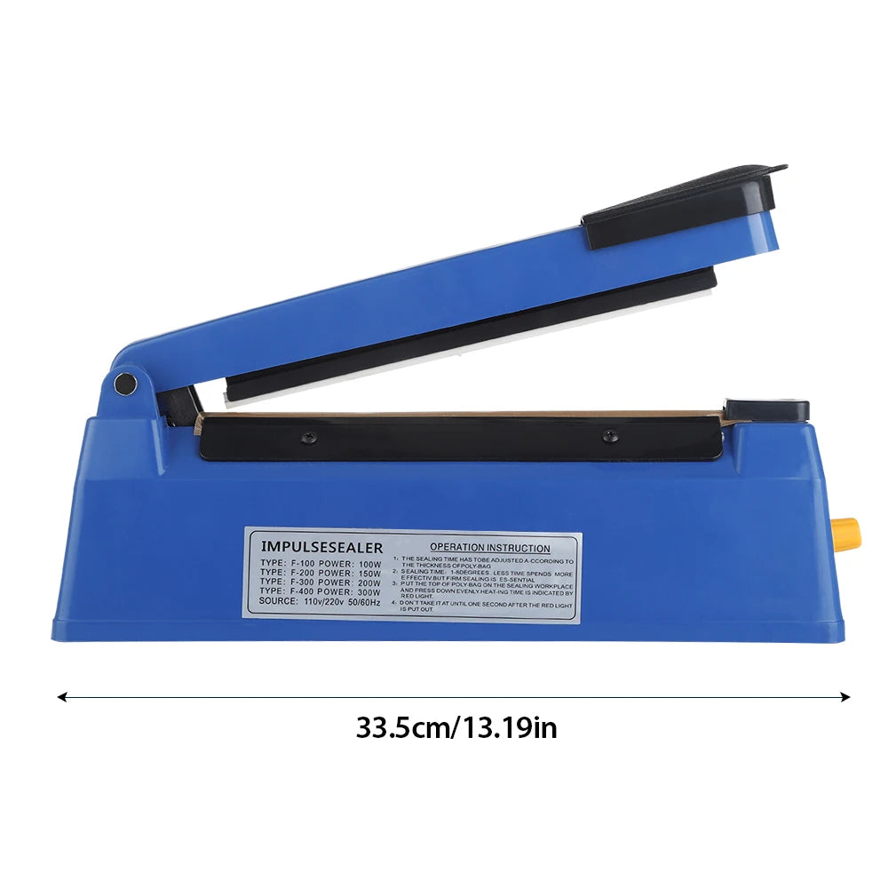 Sealing Machine Electric Heat Sealer Hand Press Vacuum Food Plastic Bag Bobo Ballons Impulse Fast Heat Sealer Packaging Machine