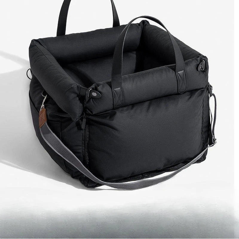 1 Portable Pet Car Seat with Stain and Scratch Protection, Easy To Clean Small To Medium Dog Travel Carrier, Pet Car Kennel