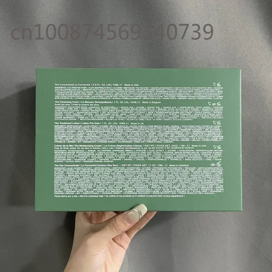 5 PCS Repair Skin Care Set Eye Cream/Face Cream/Essence Water /Mask/Cleanser Moisturize and lighten fine Travel set bm