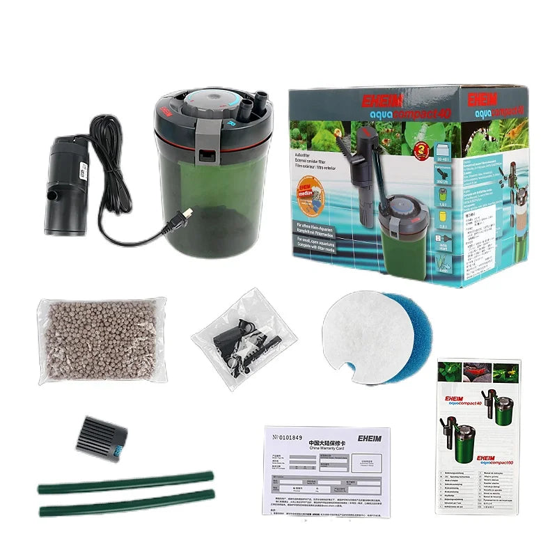 EHEIM Fish Tank Aquarium Small External Wall-mounted Filter Compact Barrel Automatic Start Filter