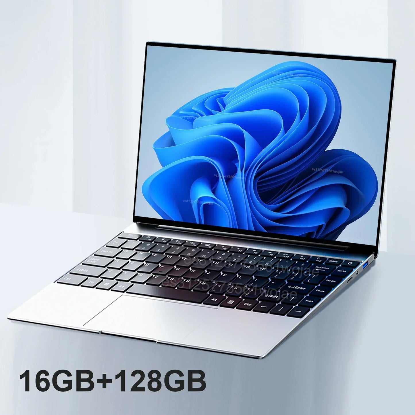 LENO 14.1" Ultra Slim Laptop 16GB RAM 2TB SSD Windows 11 Intel N3700 Notebook Gamer 1920*1080  Display Office Study Computer PC