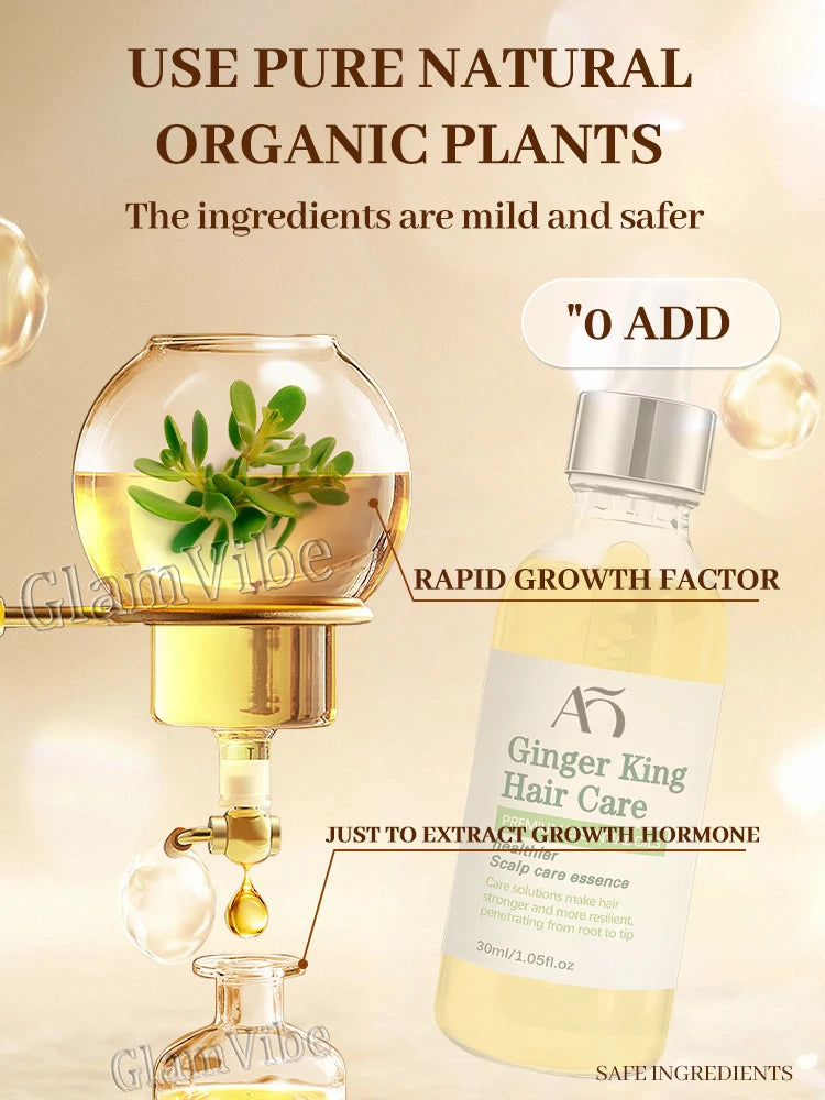 Premium Hair Care: Care for Delicate Roots & Lock Lightweight Shine, Say Goodbye to Thinning Hair.