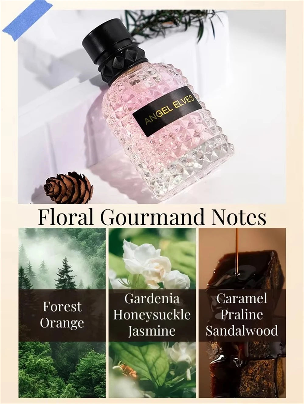 Classic Perfume Women Original 향수 Feminino Perfumes De Mujer Floral Scent Spray 120ml Pheromone Profumo Donna Gift Box 4Pcs Set
