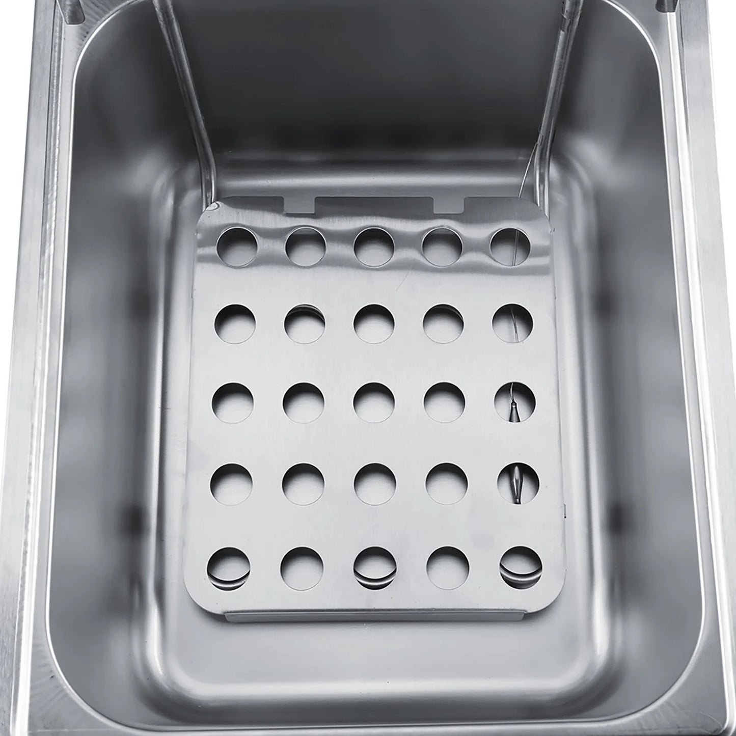 6L Stainless Steel Electric  Fryer with Basket for Commercial &amp Home Use Electric Fryer  Fryer Stainless Steel Fryer