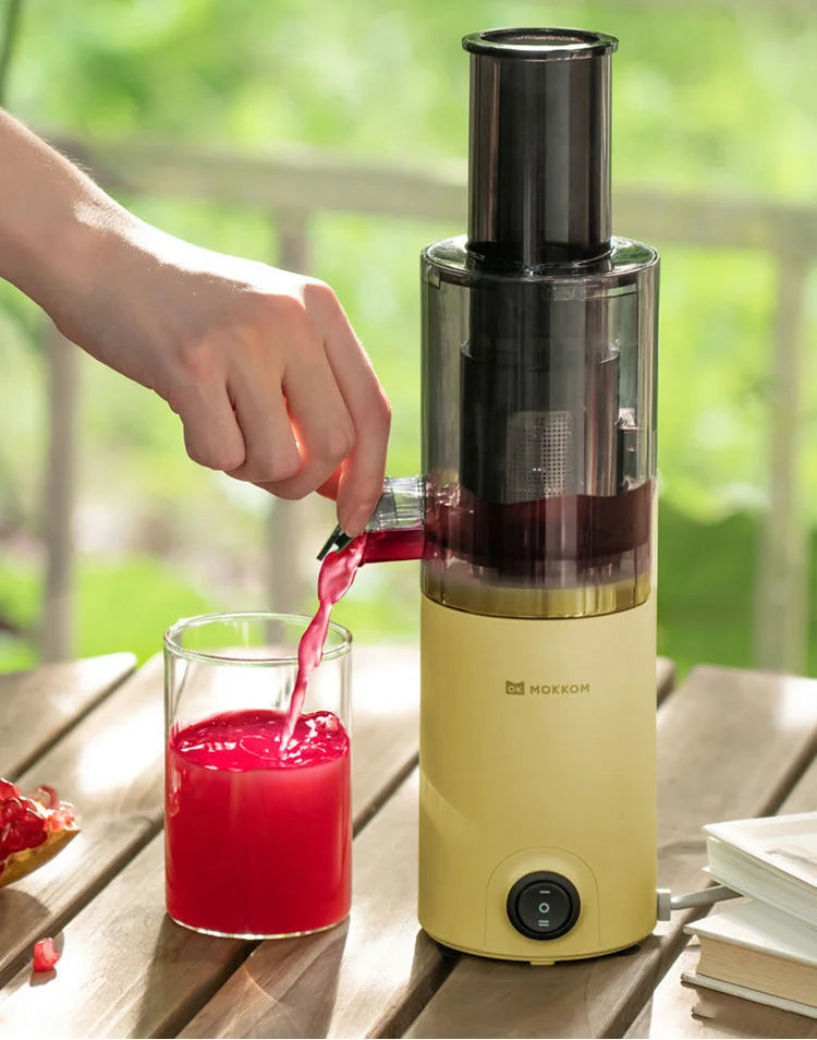 Mokkom Mini Slow Juicer Household Full-automatic Small Multifunctional Residue Juice Separation Fruit Mini Frying Juicer