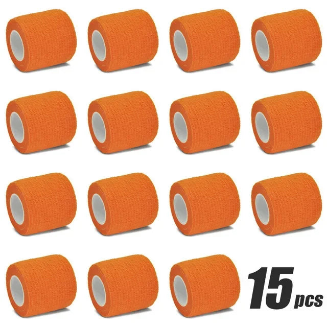 CNK Colorful Tattoo Grip Bandage Cover Wraps, Nonwoven Tapes, Waterproof, Self Adhesive, Finger Protection, Tattoo Accessories