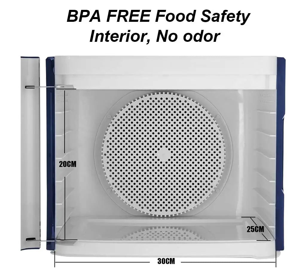 BioloMix 6 Trays Food Dehydrator with LED Touch Control,Digital Temperature and Time,Dryer for Fruit Vegetable Meat Beef Jerky