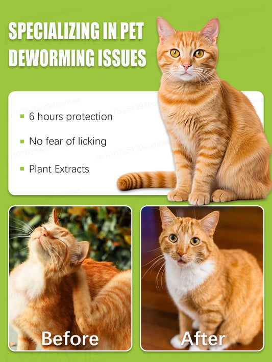 Spray anti-puces pour animaux de compagnie, dissolvant de poux, contrôle des tiques et des insectes.