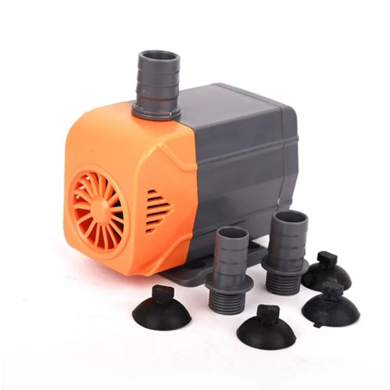 AC220V silent submersible water pump, circulating fountain pump, fish tank and pond circulating pump, garden rockery water pump