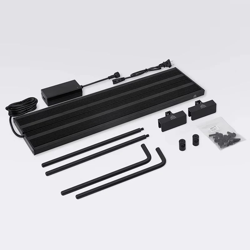 WEEK AQUA L Series,  Aquarium LED Grow Lamp for Plants, App Control, Aquariums Equipment Lighting, RGB + UV,Adjustable width