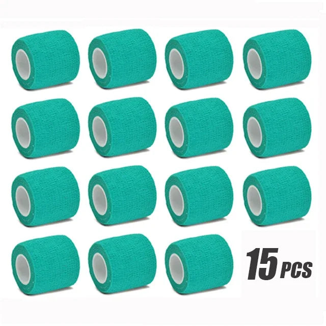 CNK Colorful Tattoo Grip Bandage Cover Wraps, Nonwoven Tapes, Waterproof, Self Adhesive, Finger Protection, Tattoo Accessories