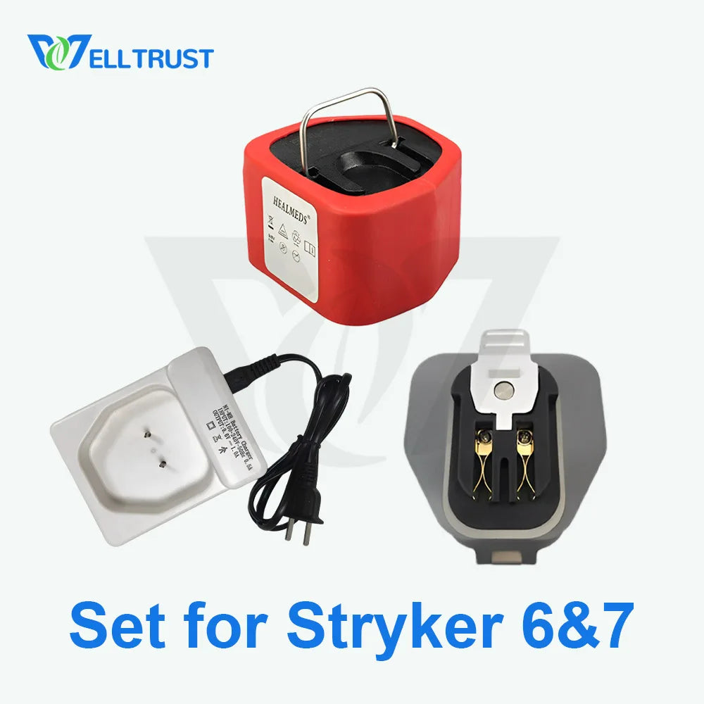 Veterinary Bone Drill Battery for Stryker Electric Saw Battery House Pet Equipment Orthopedic Surgical Articles for Animals Dog