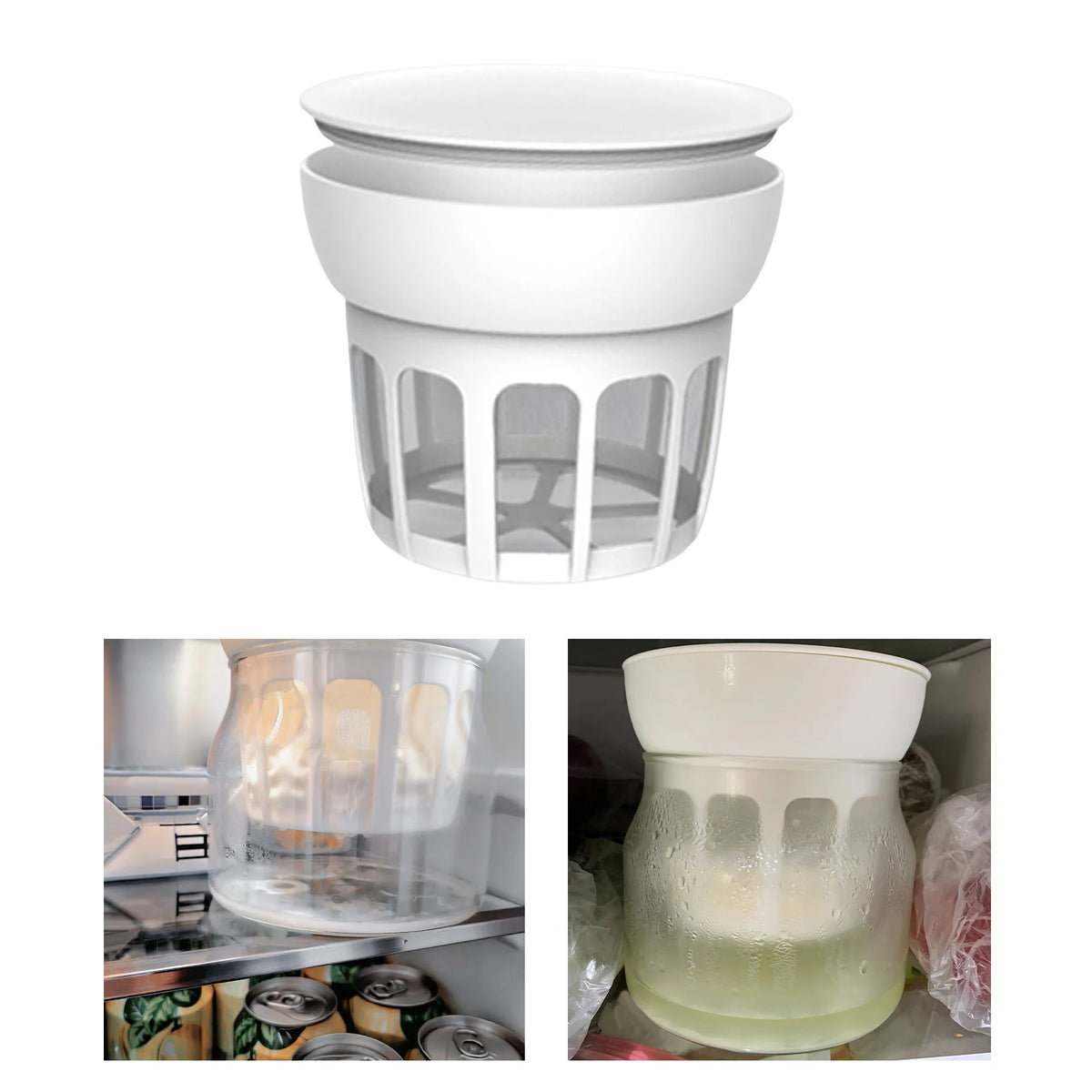 Yogurt Maker Strainer Colander Whey Separator Fine Mesh Strainer Yogurt Milk Maker Homemade