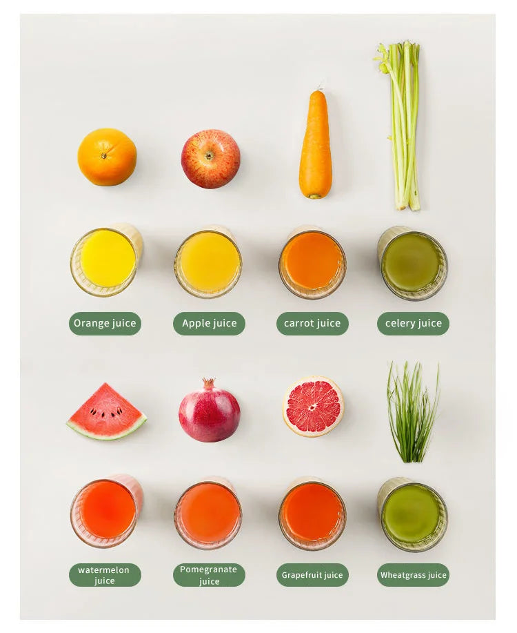 Mokkom Mini Slow Juicer Household Full-automatic Small Multifunctional Residue Juice Separation Fruit Mini Frying Juicer