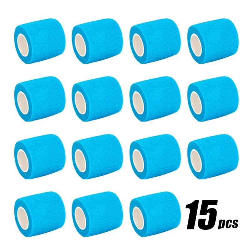 CNK Colorful Tattoo Grip Bandage Cover Wraps, Nonwoven Tapes, Waterproof, Self Adhesive, Finger Protection, Tattoo Accessories