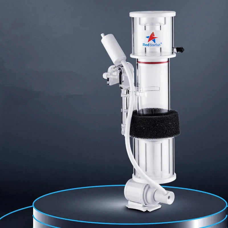 DC24V Red starfish skimmer DC-SQ-70 SQ-90 seawater tank mini micro tank small protein skimmer nitrifier mute 70-300L aquarium