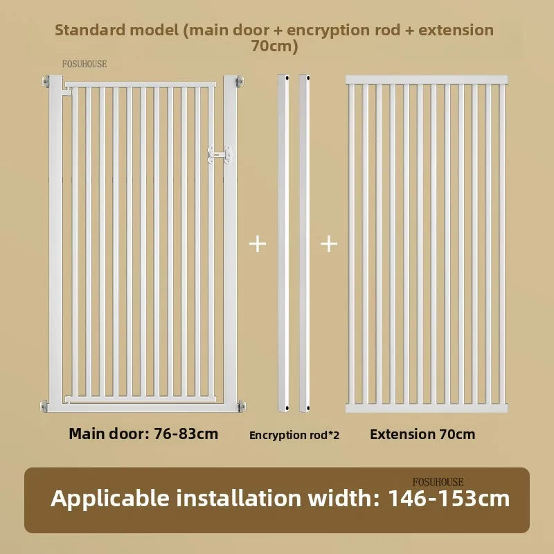 Free Punch Pet Fence Dog Fences Isolation Door Anti-Cat Door Fence Indoor Special Encryption Dog Safety Corral for Pet Products