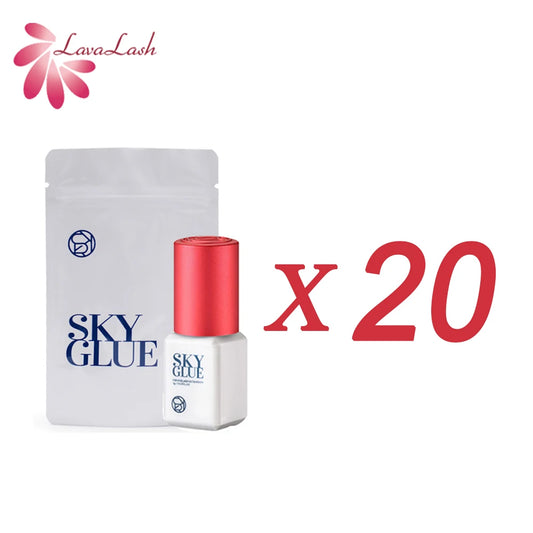 Original Korea Eyelash Extensions Sky glue with Red Cap 1-2 seconds dry time 6-7 weeks fastest and strongest glue